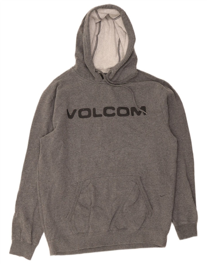 Pulover pentru bărbați Volcom Graphic Hoodie Pulover mare, gri, bumbac