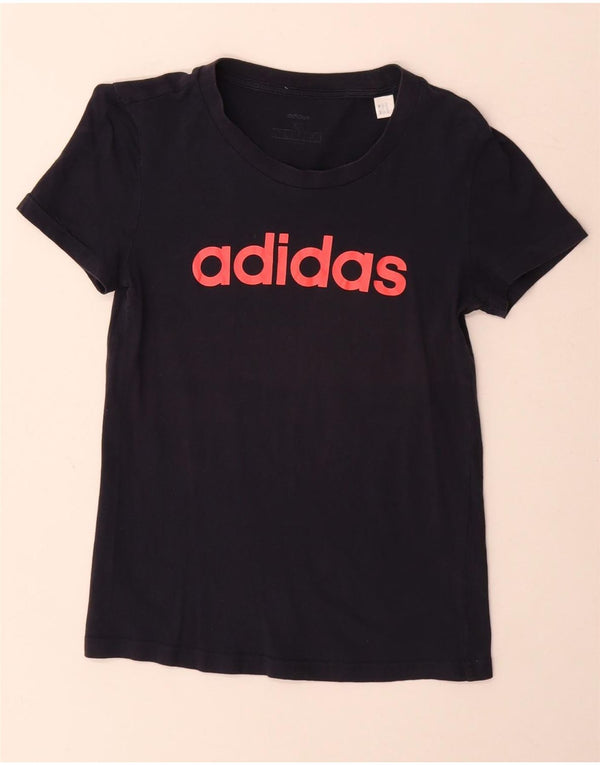 Tricou grafic Adidas pentru femei Top UK 6 XS Bleumarin
