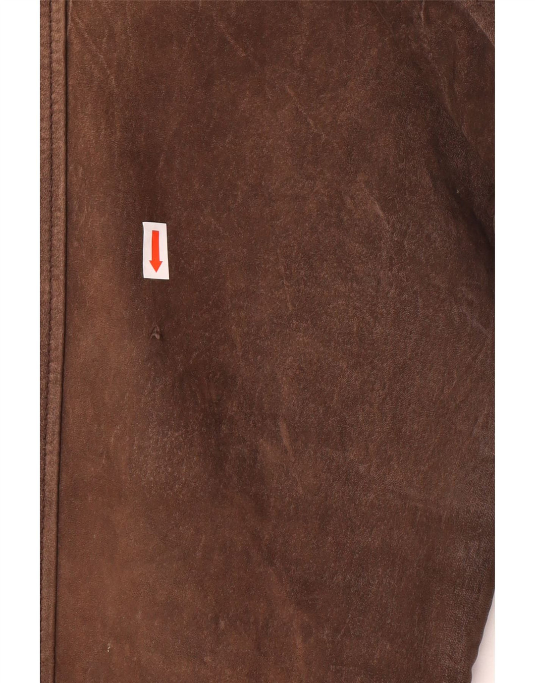 Jachetă din piele vintage pentru bărbați UK 42 XL din piele maro