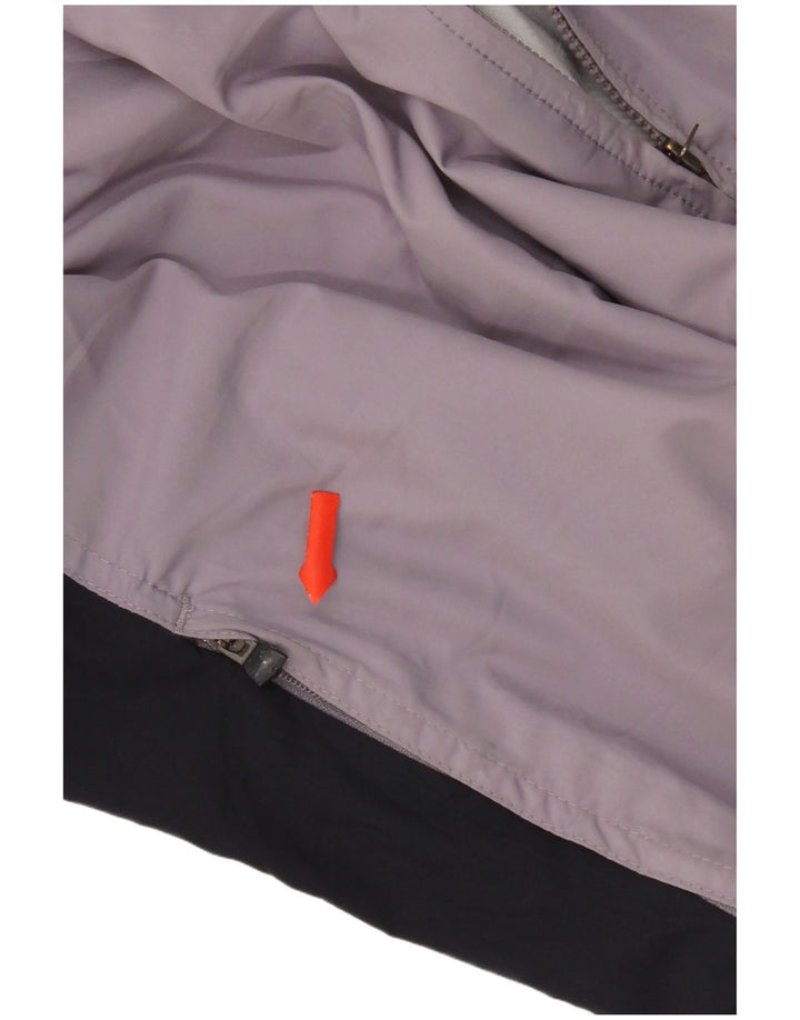 Jachetă de top pentru trening Adidas pentru femei UK 14 mare, violet, poliester color bloc