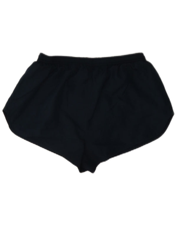 Pantaloni scurti sport Nike pentru femei UK 12 Medium Bleumarin Poliester