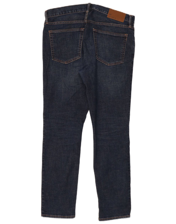 Blugi skinny pentru femei Gap W32 L30 bumbac bleumarin