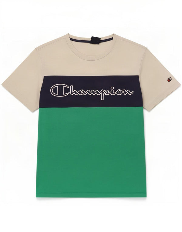 Tricou grafic pentru bărbați Champion Top mic alb negru
