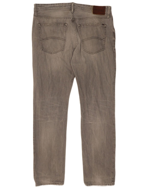 Blugi slim pentru bărbați Tommy Hilfiger W36 L34 gri