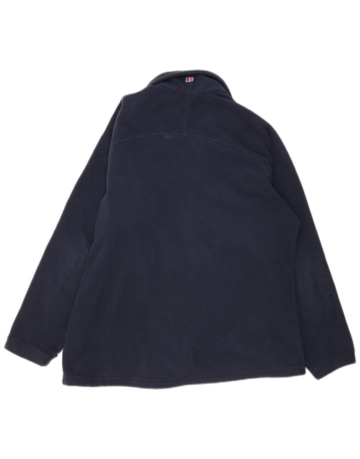 Jachetă fleece pentru bărbați Berghaus UK 44 2XL bleumarin poliester