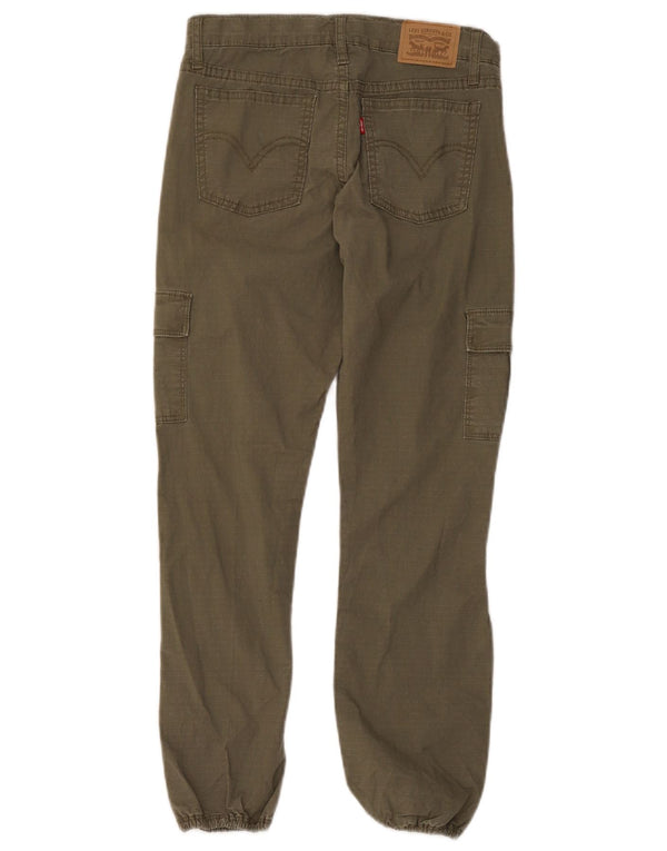Pantaloni cargo Levi's Boyfriend Girlfriend Joggers 11-12 ani W28 L25 kaki