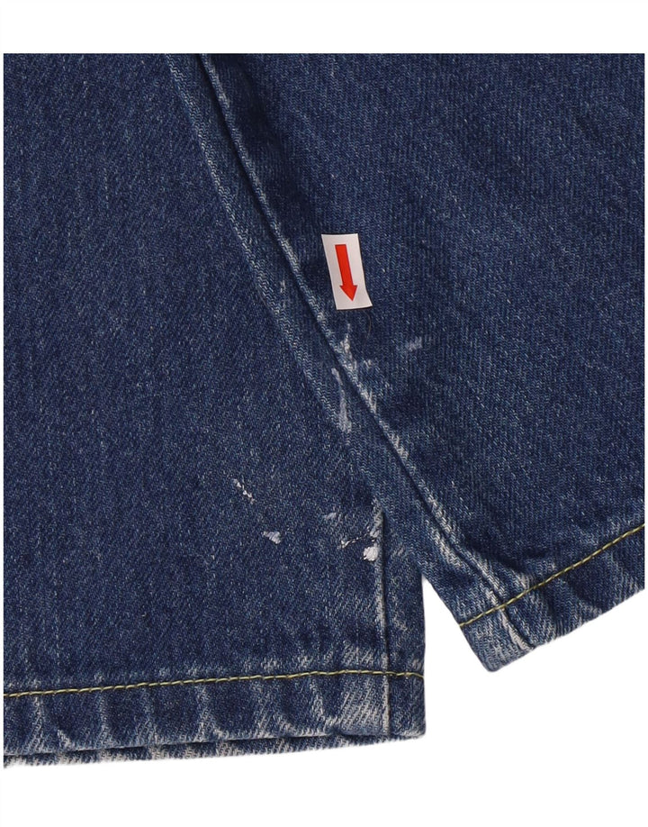 WRANGLER Blugi drepti pentru bărbați W30 L30 bumbac bleumarin