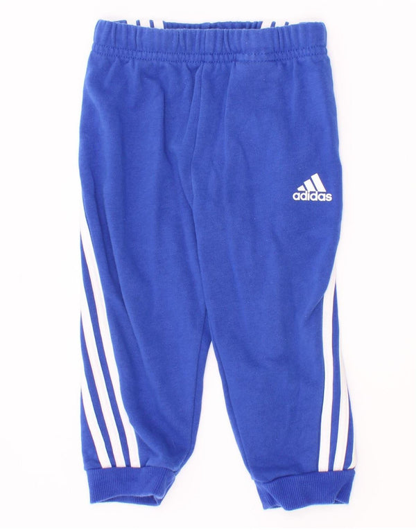 Adidas Baby Boys Joggers Pantaloni Trening 9-12 Luni Bumbac Albastru