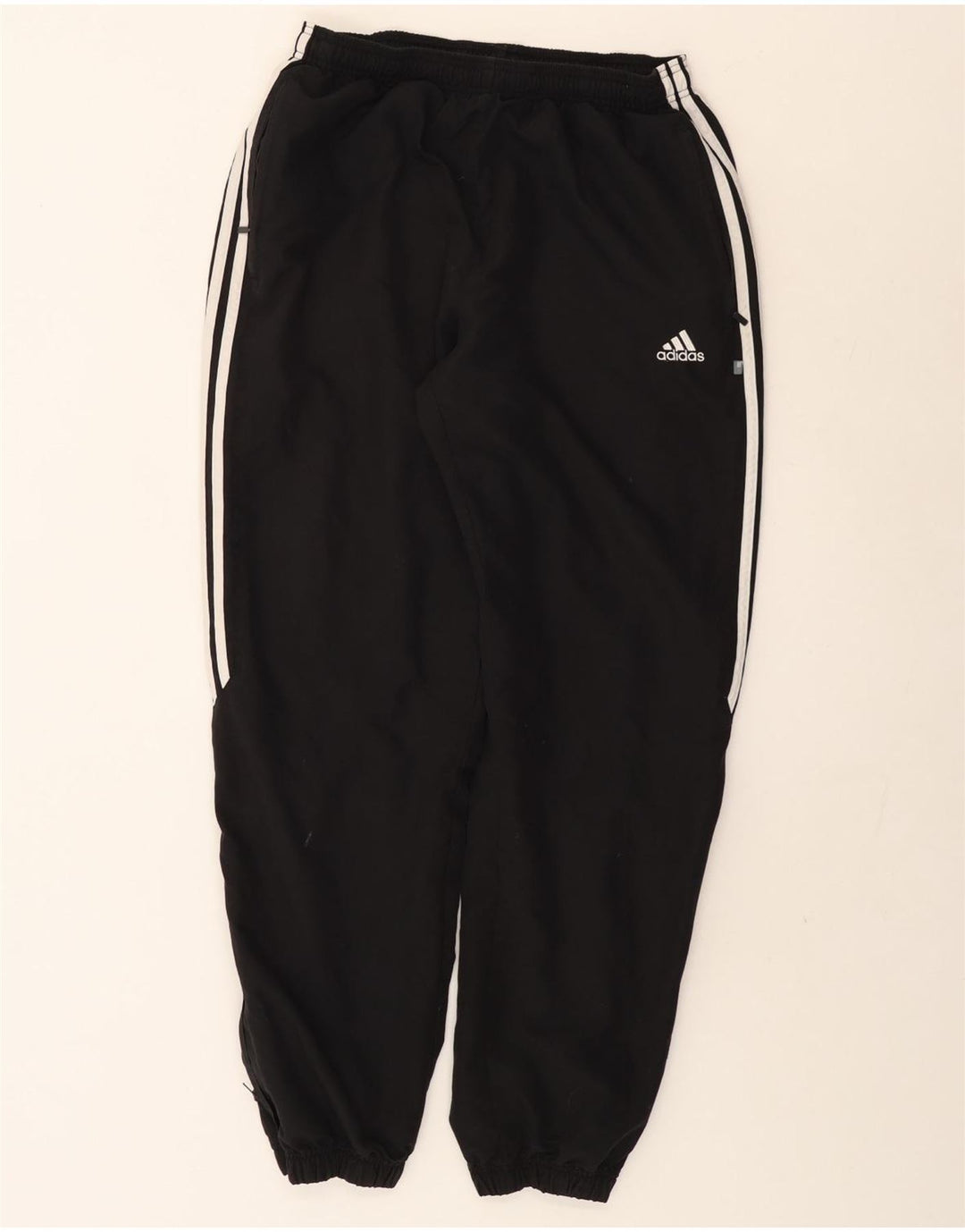 Pantaloni de trening pentru bărbați Adidas Pantaloni de jogging, mari, negru, poliester