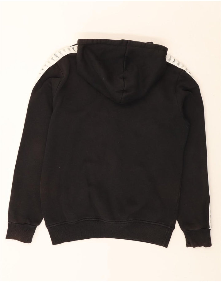 Pulover cu glugă cu grafic clasic REEBOK pentru bărbați, mic, negru, bumbac color bloc