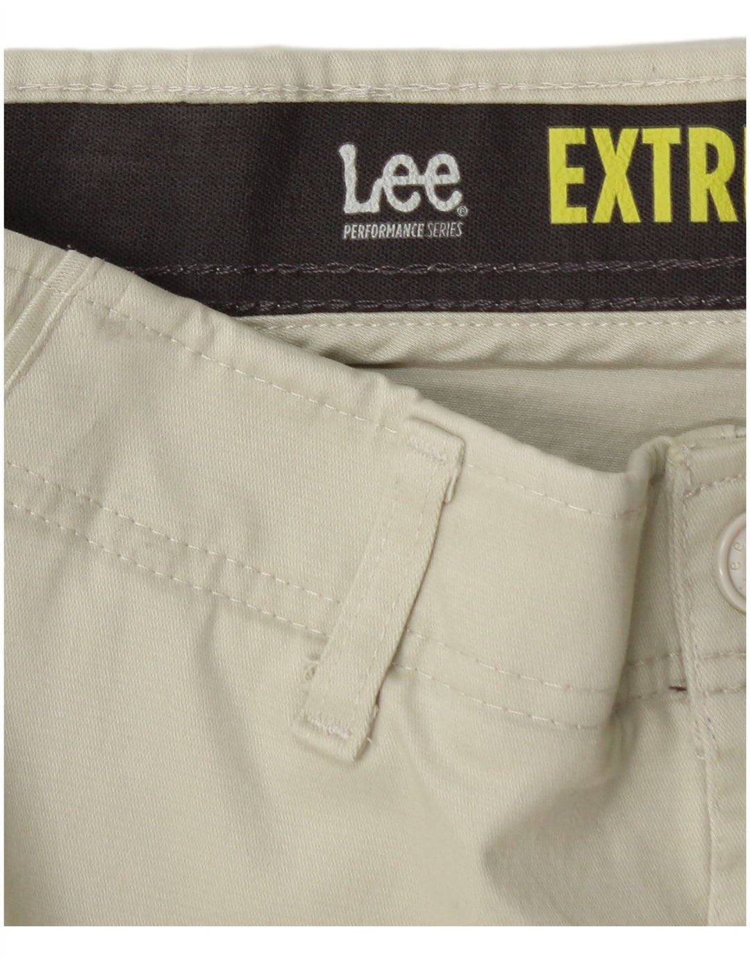 Pantaloni chino drepti LEE pentru bărbați, Extreme Comfort, L33 L30, bumbac verde
