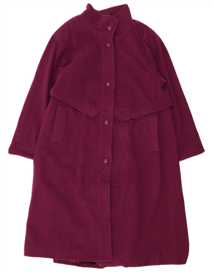 Trenci pentru femei LONDON FOG US 10 Lână violet mare