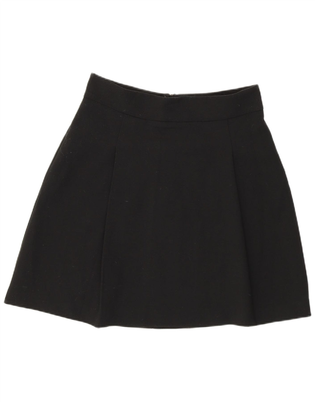Fustă A-Line pentru femei Marks & Spencer UK 10 Small W29 Poliester negru