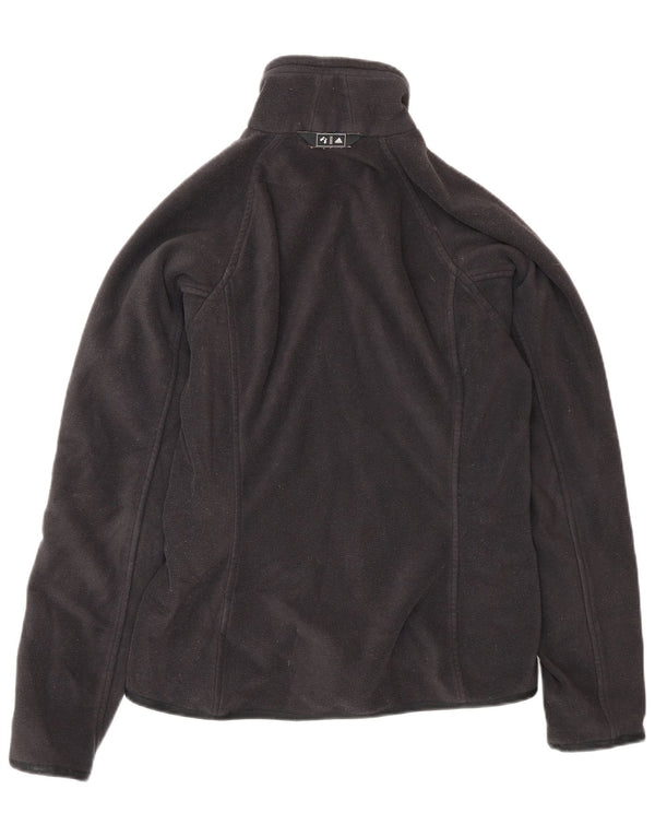 Jachetă pentru femei Adidas Clima Proof Fleece UK 12 Poliester mediu negru