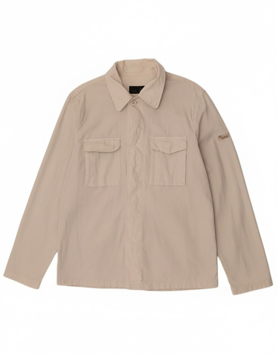 Bomber pentru bărbați Gas UK 42 XL bumbac alb