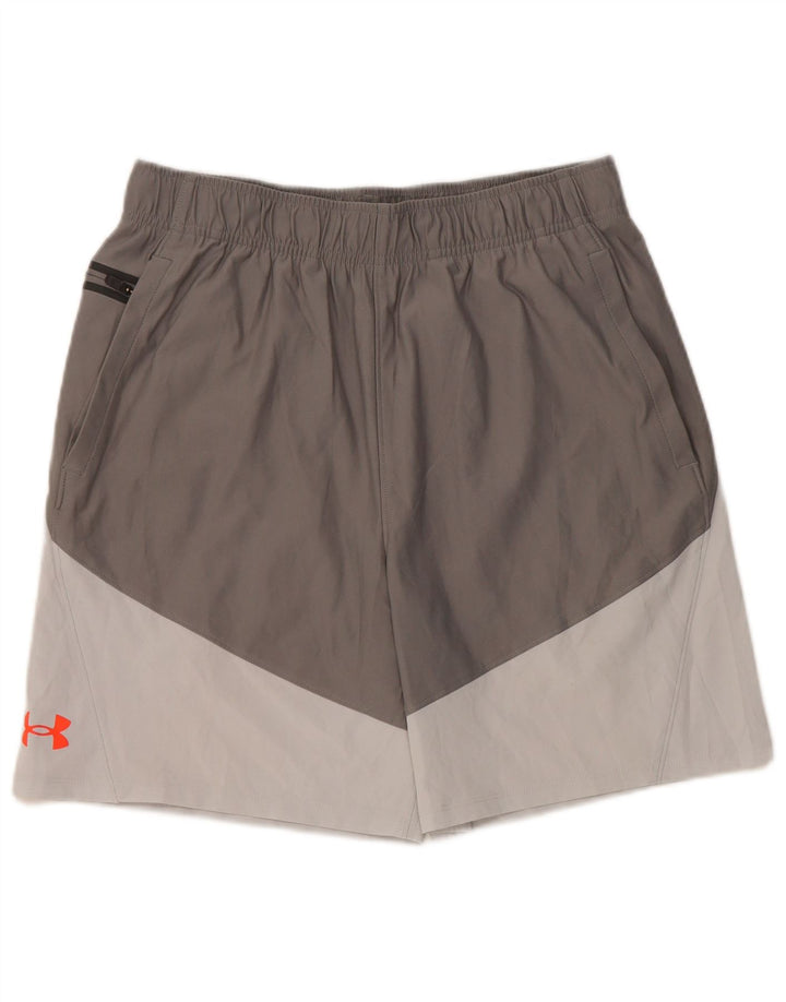 Pantaloni scurți sport Under Armour pentru bărbați, gri mediu, elastan