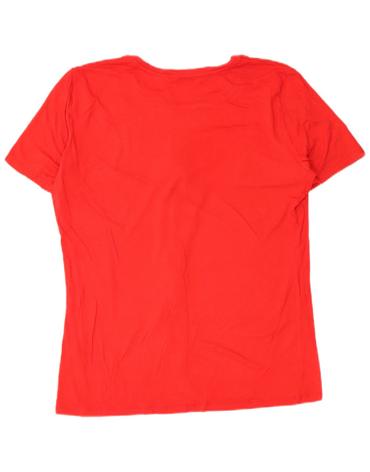 Tricou pentru femei Guess Top UK 16 Large Red Viscose