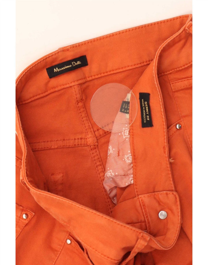Massimo Dutti Blugi skinny dama EU 38 Mici W28 L29 Portocaliu