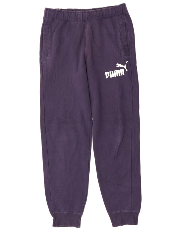 Pantaloni de trening Puma Grafic pentru bărbați Pantaloni de jogging, mediu, bleumarin, bumbac