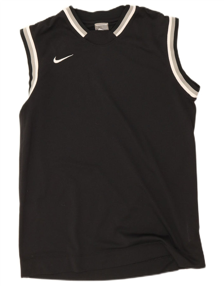 Vestă pentru băieți Nike Top 13-14 ani XL Poliester cu dungi negre