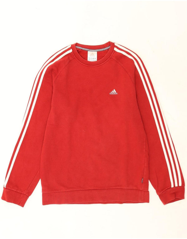 Hanorac pentru bărbați Adidas Jumper Mic Roșu Colorblock Bumbac