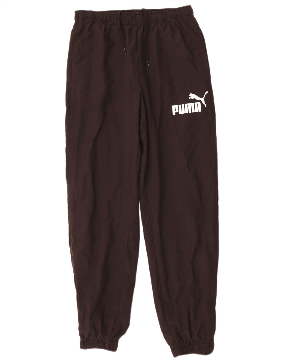 Pantaloni de trening grafic PUMA pentru băieți Pantaloni de jogging 13-14 ani Poliester negru