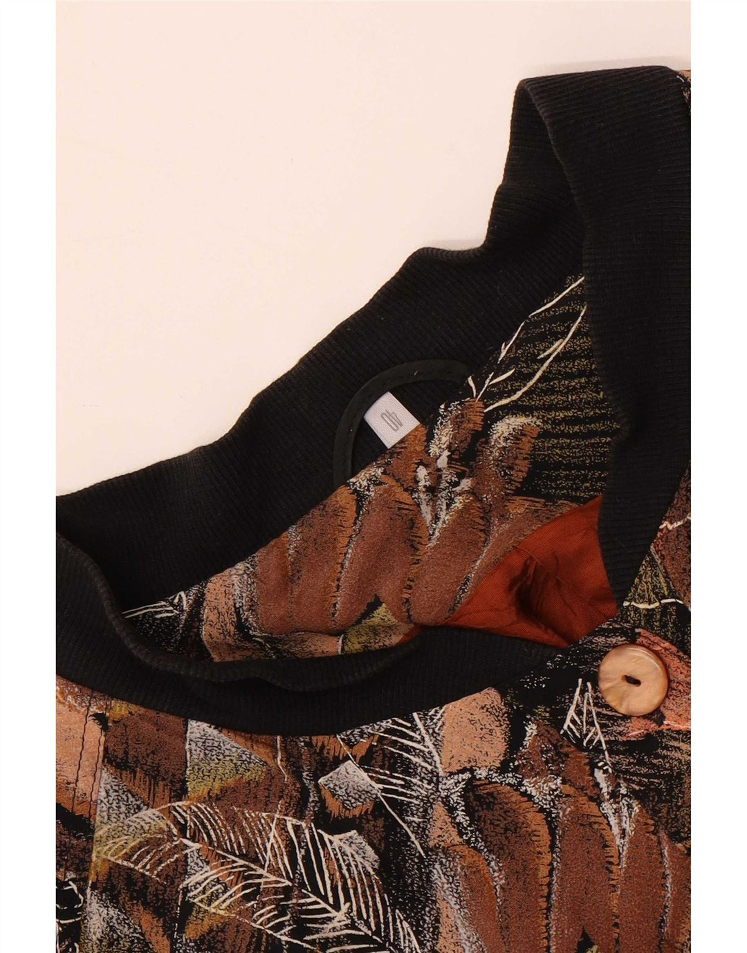 Bomber Vintage pentru femei EU 40 Maro Mediu Floral