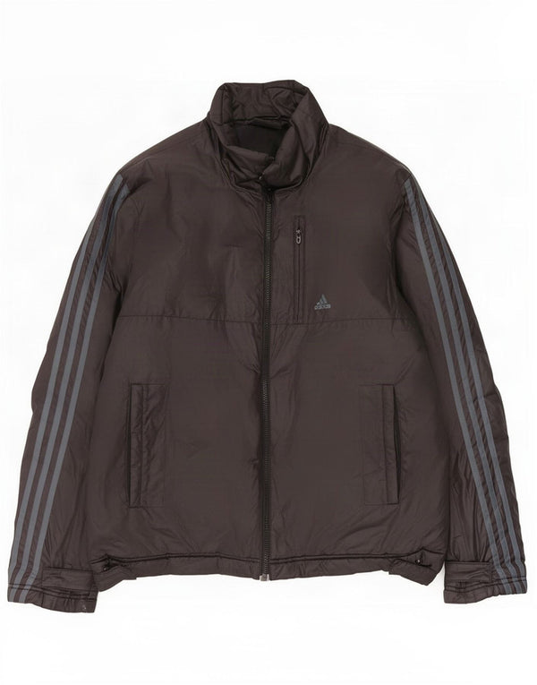 Jachetă căptușită pentru bărbați Adidas UK 38 Poliester mediu negru