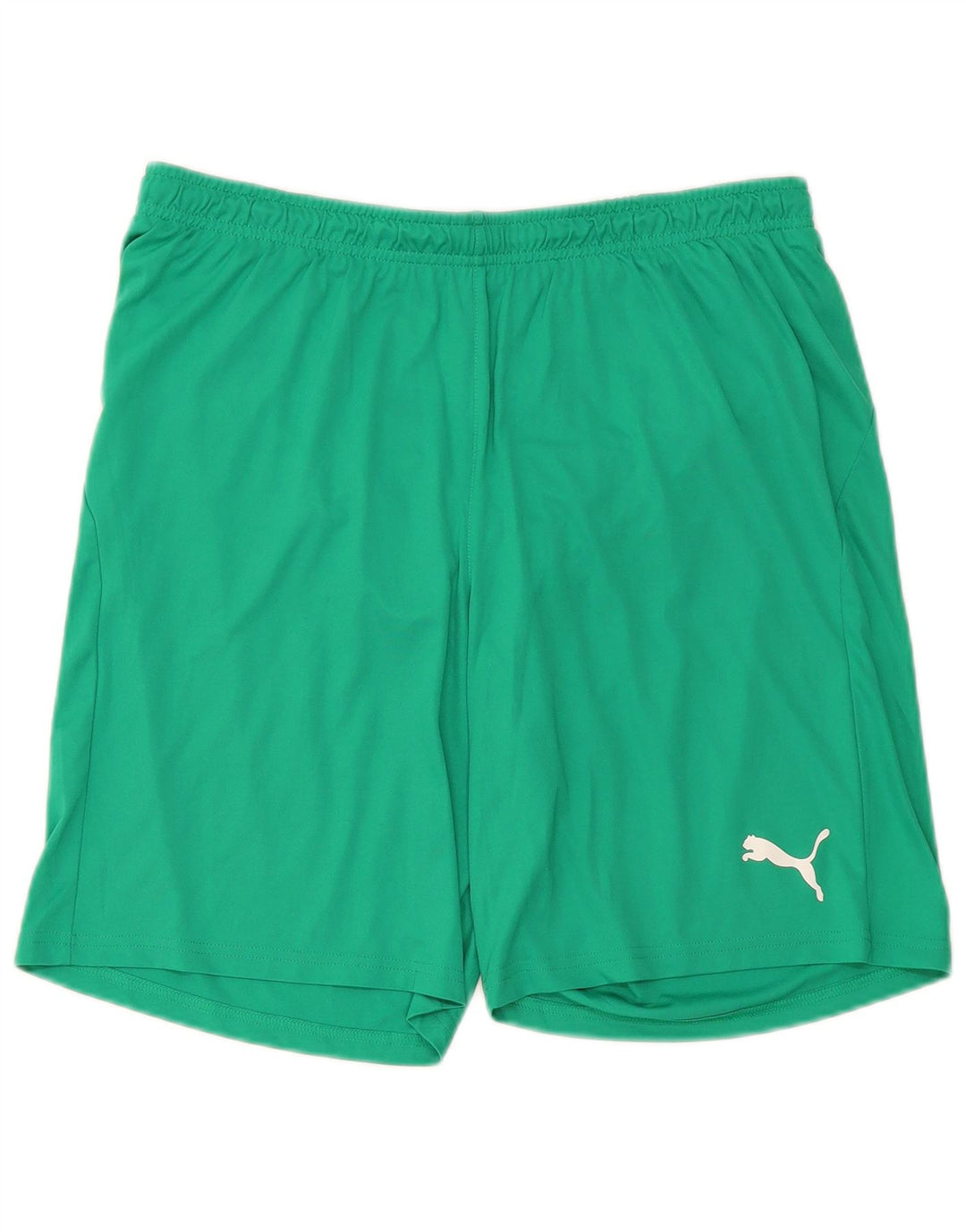 Pantaloni scurți sport Puma pentru bărbați, mari, verde, poliester