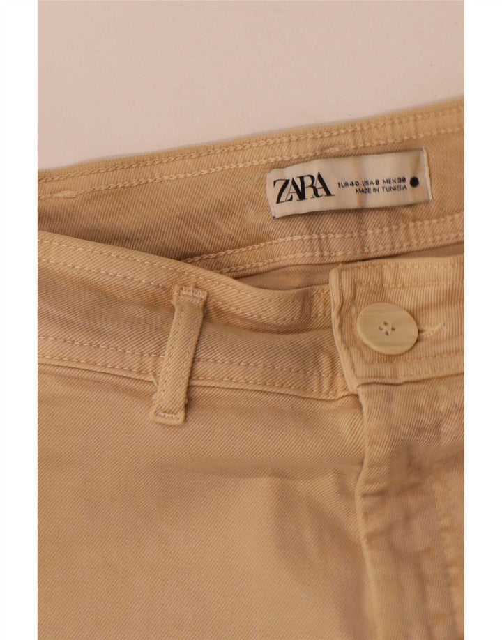 Blugi pentru damă Zara cu picioare largi EU 40 Medium W30 L31 Bej