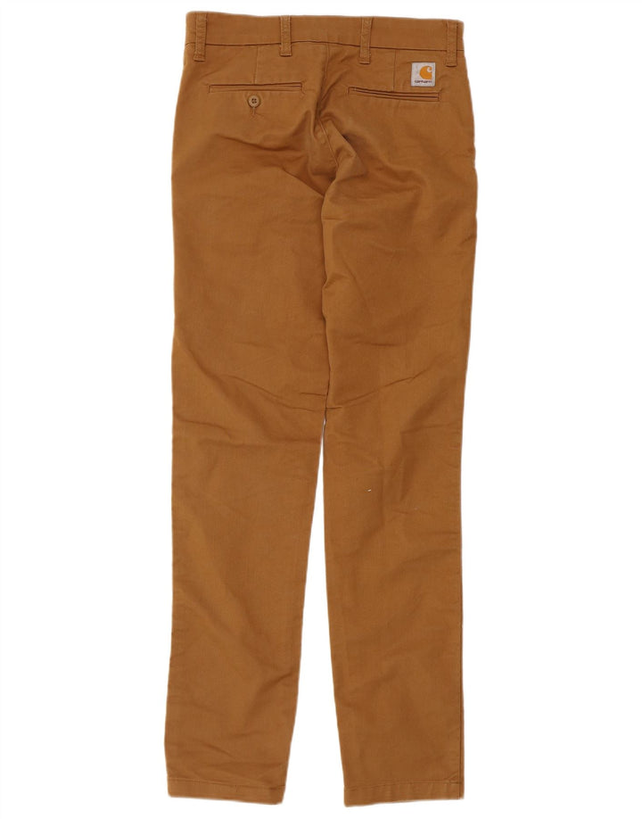 Pantaloni Carhartt Sid Slim Chino pentru bărbați W29 L32 bumbac bej