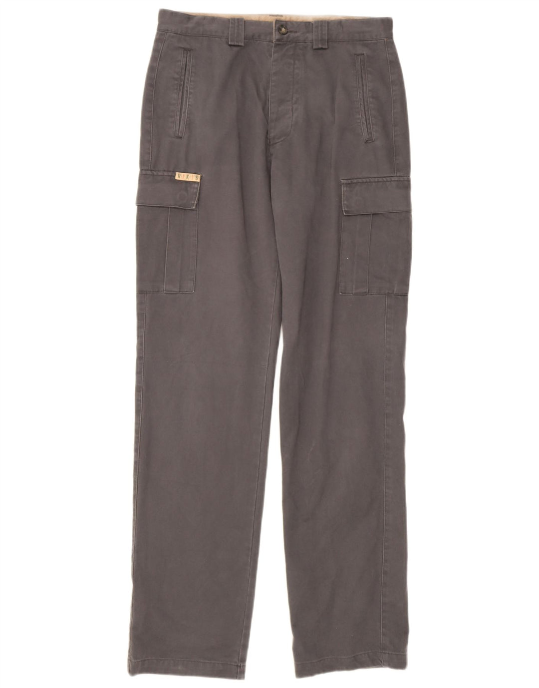 Pantaloni cargo drepti pentru bărbați Rifle W32 L34 bumbac gri