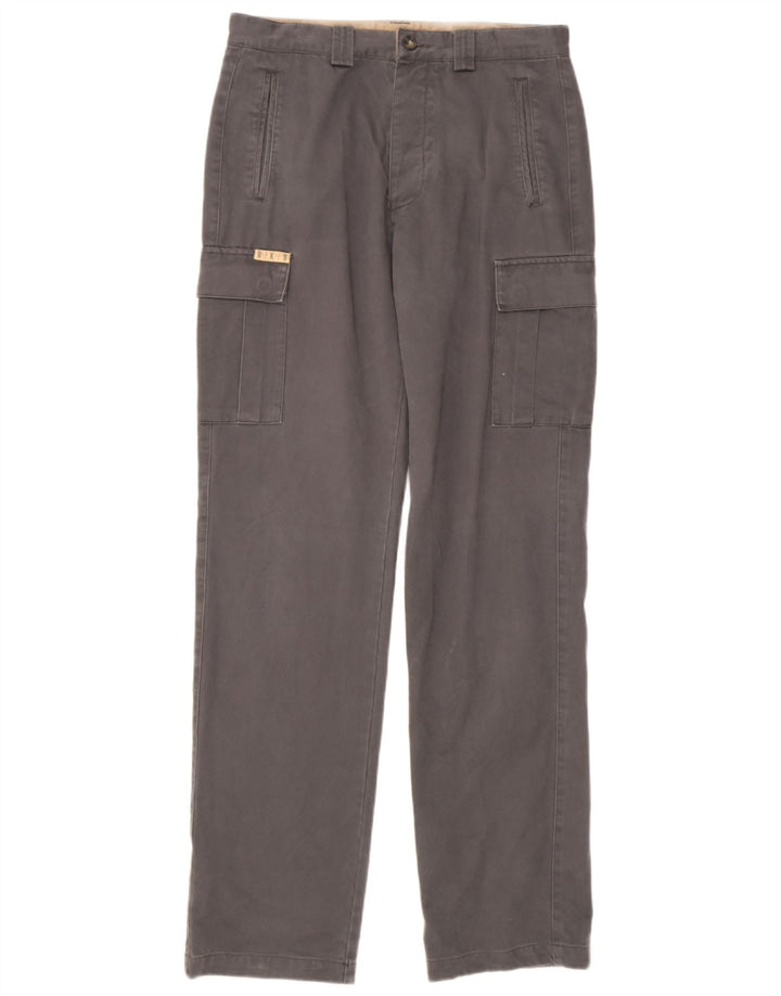 Pantaloni cargo drepti pentru bărbați Rifle W32 L34 bumbac gri