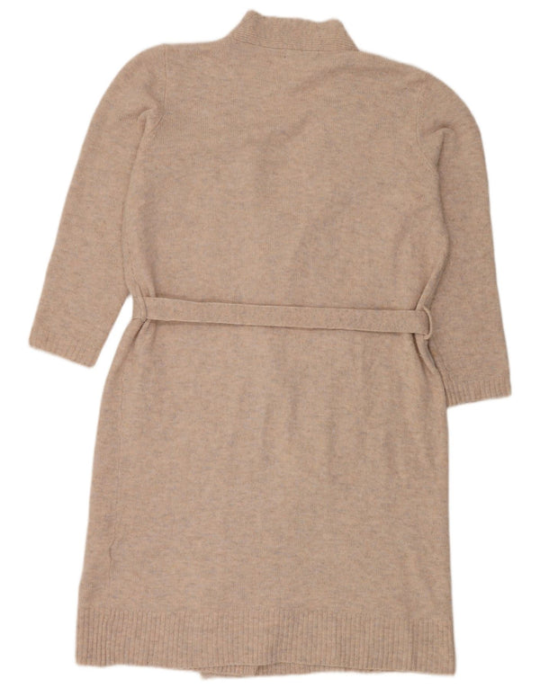 Pulover cardigan cu paragate pentru femei Marks & Spencer UK 14 Bej mediu