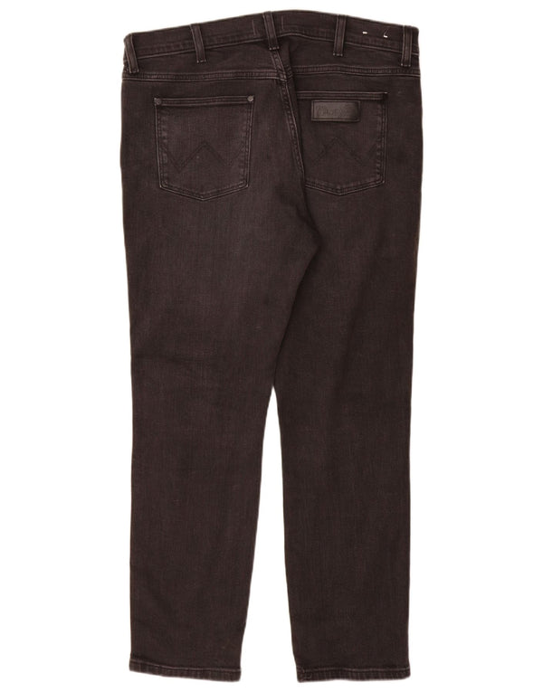WRANGLER Blugi Larston Slim pentru bărbați W34 L30 bumbac gri