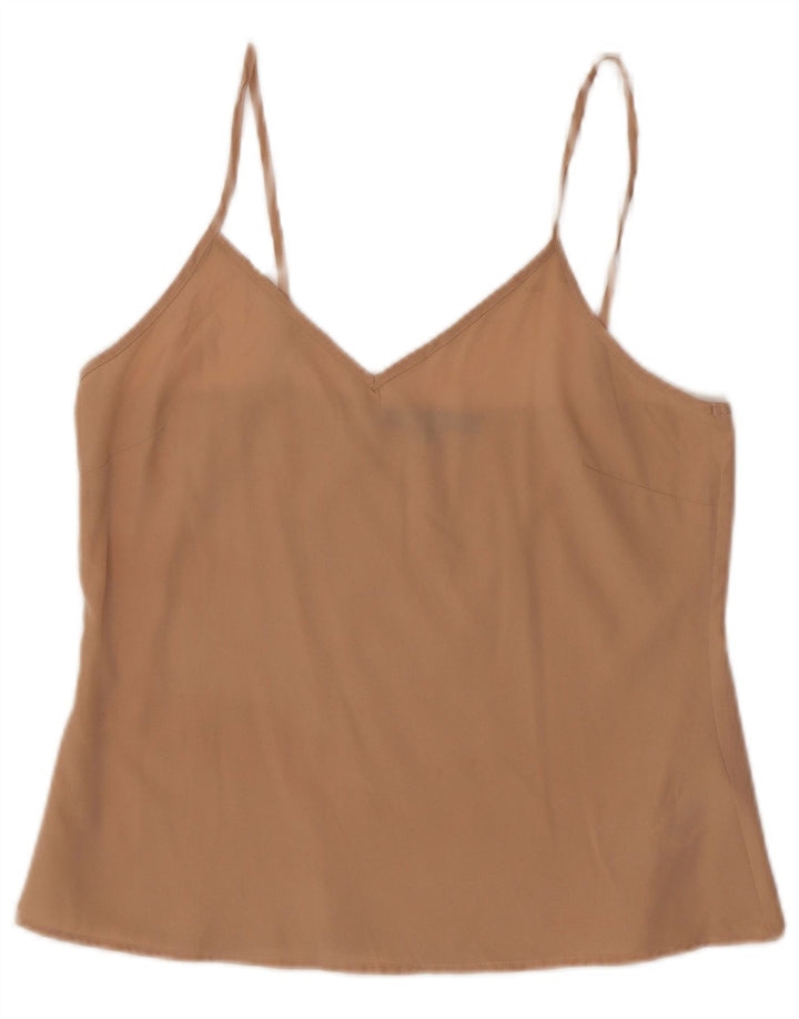 French Connection Cami Top pentru femei UK 12 Medium Pink Poliester