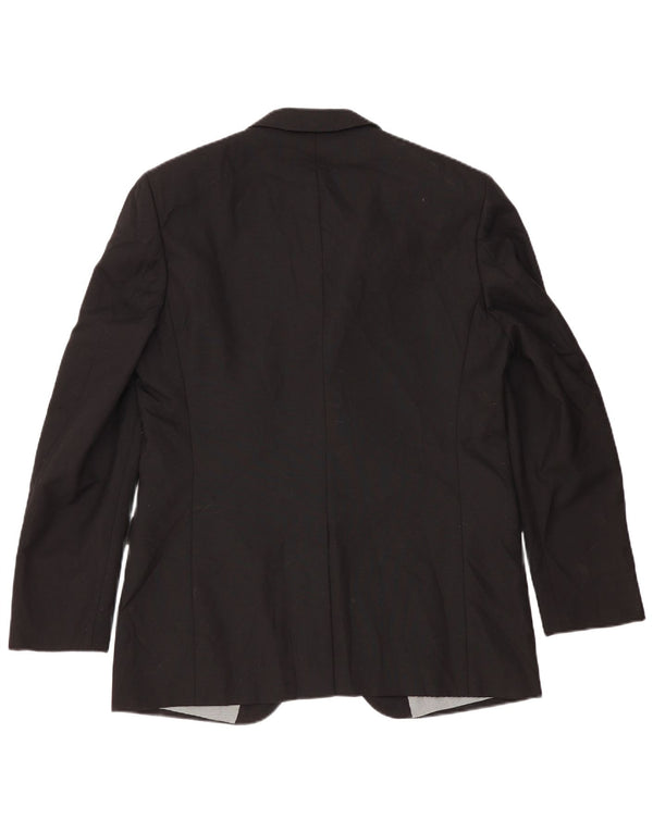 Jachetă pentru bărbați Marks & Spencer Autograph cu 2 nasturi, UK 42 XL Negru