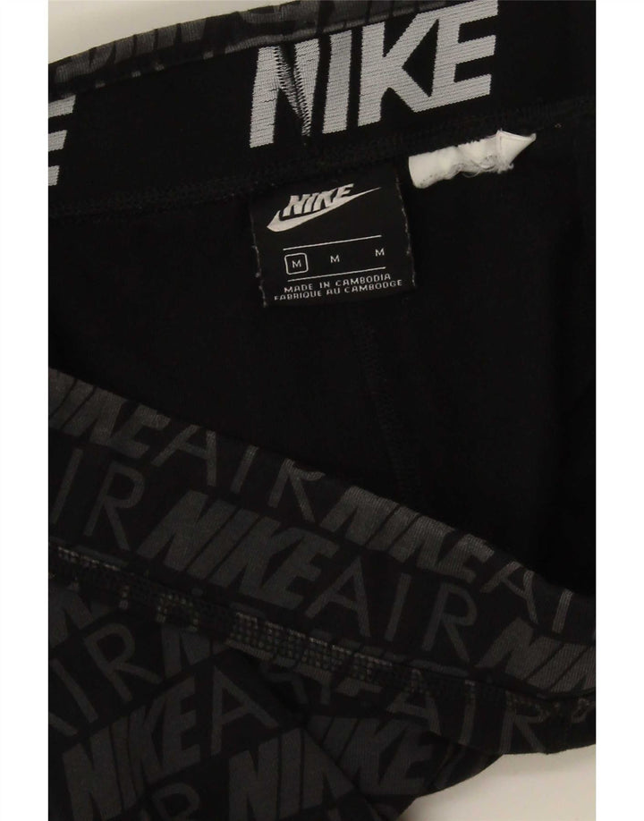 Leggings grafic Nike pentru femei UK 12 Gri mediu