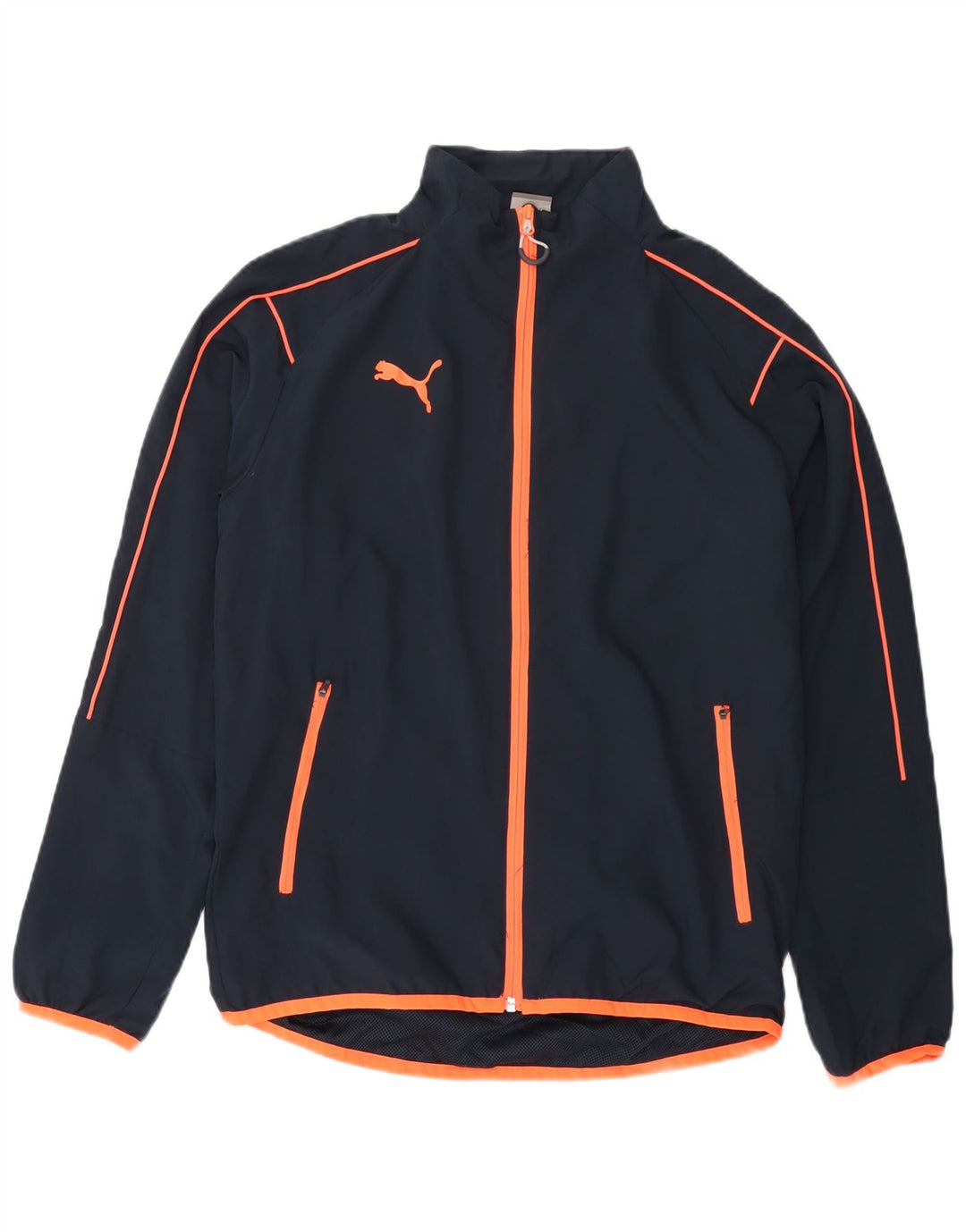 Jachetă de trening PUMA pentru bărbați, poliester, albastru mic