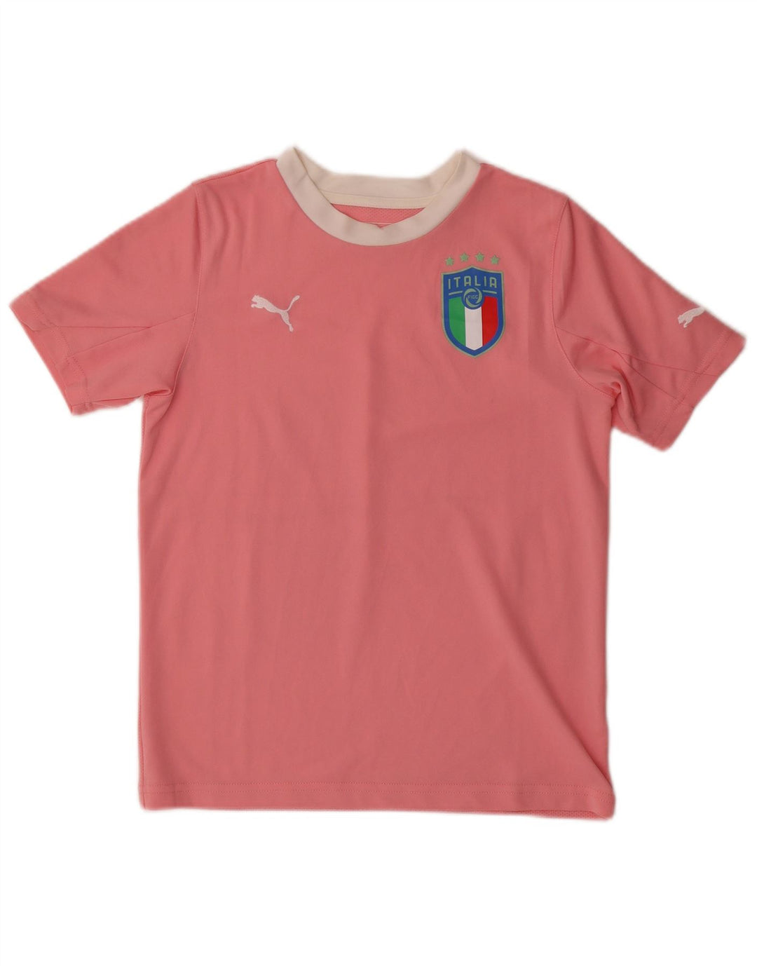 Tricou grafic PUMA pentru fete Italia Top 11-12 ani roz