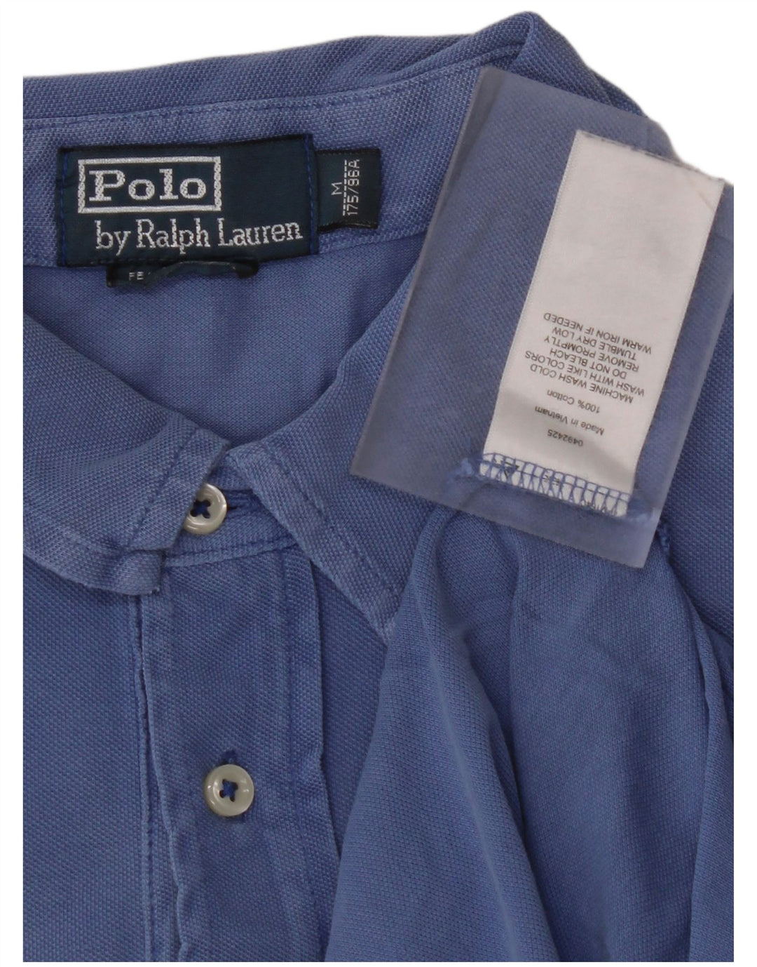 POLO RALPH LAUREN Tricou polo pentru bărbați, bumbac albastru mediu