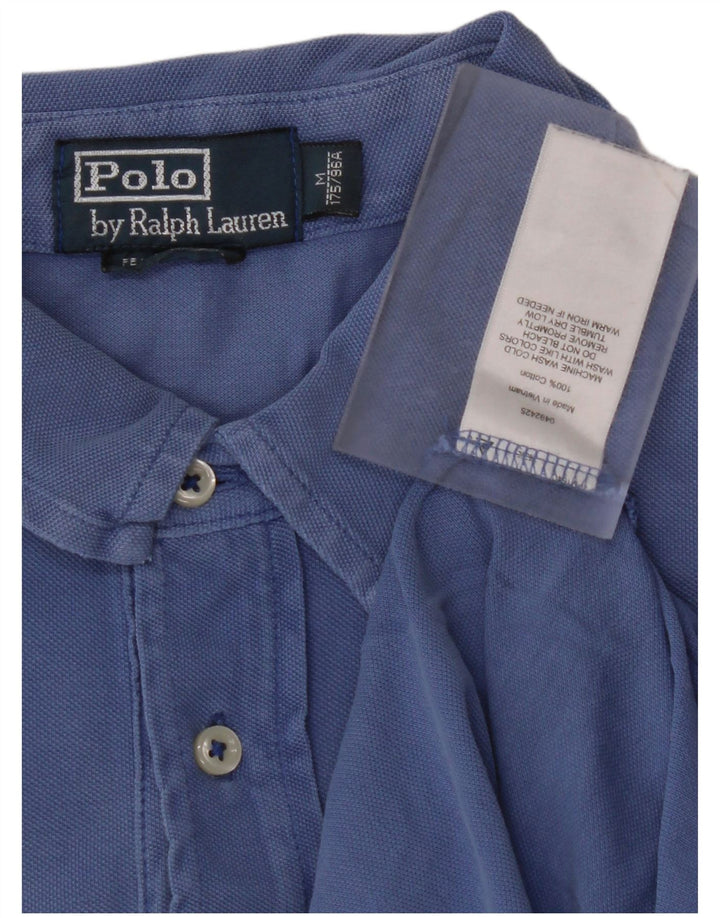 POLO RALPH LAUREN Tricou polo pentru bărbați, bumbac albastru mediu