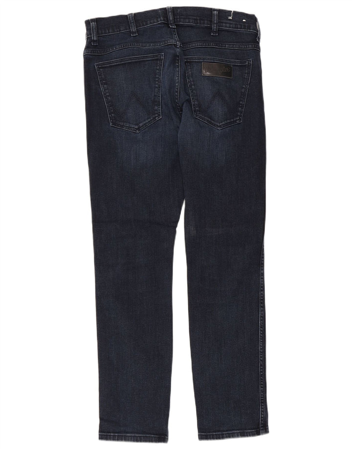 WRANGLER Blugi Larston Slim pentru bărbați W32 L32 Bumbac albastru