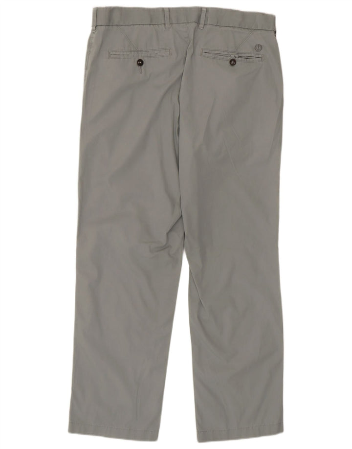 Pantaloni chino obișnuiți pentru bărbați Marks & Spencer L34 L29 bumbac gri
