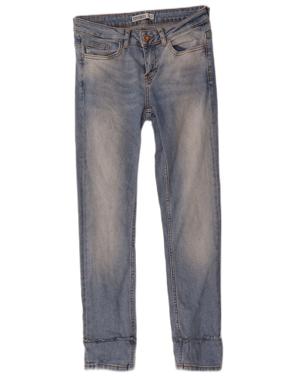 Blugi slim pentru femei Zara EU 34 2XS W24 L26 Albastru