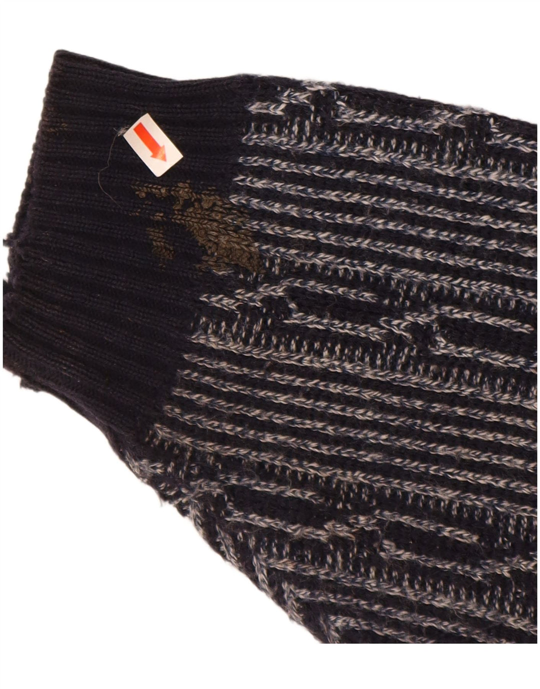 C & A Pulover pentru bărbați cu gât de barcă, mare, bleumarin, Fair Isle Poliacrilic