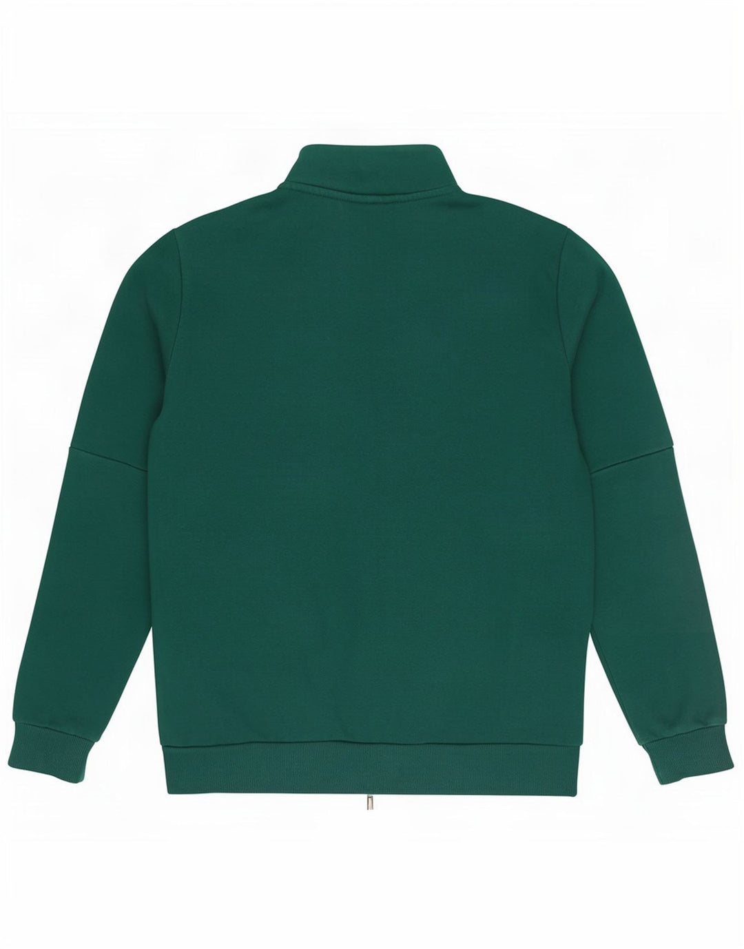 Jachetă de top pentru trening grafic Puma pentru bărbați, bumbac color bloc verde mediu