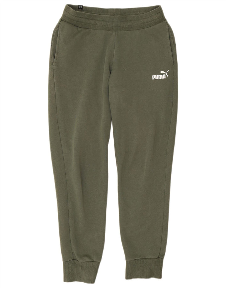 Pantaloni de trening Puma pentru bărbați Joggeri mici kaki