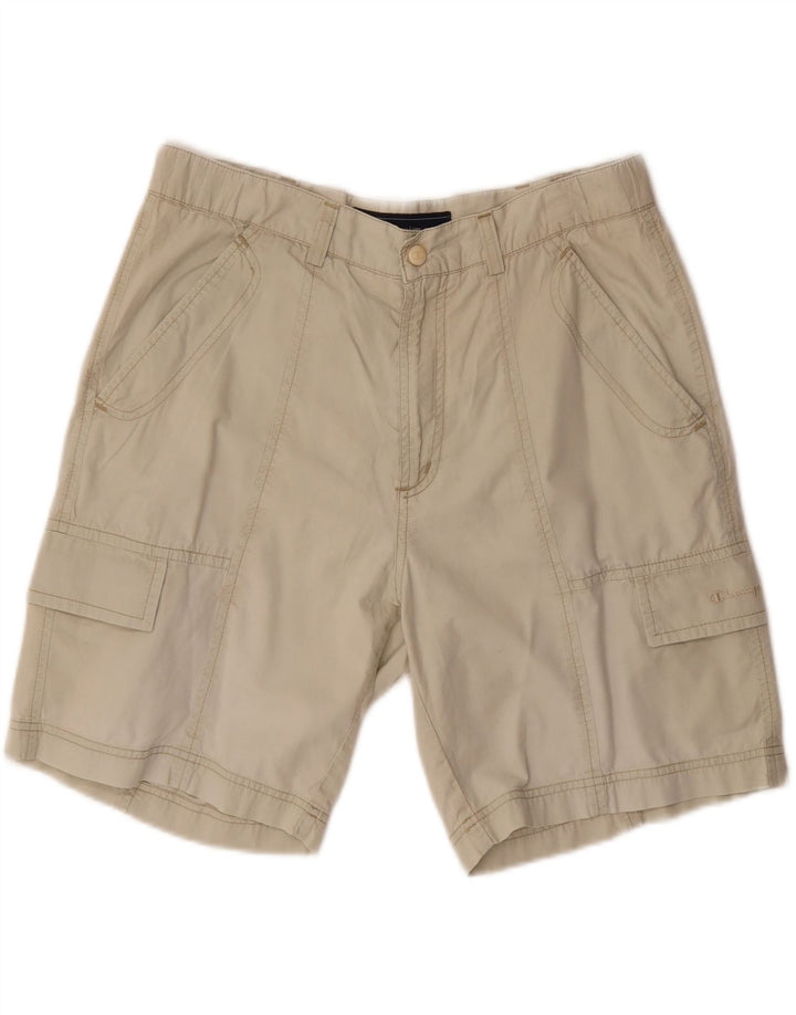 Pantaloni scurți cargo pentru bărbați CHAMPION Medium W32 Bej Bumbac