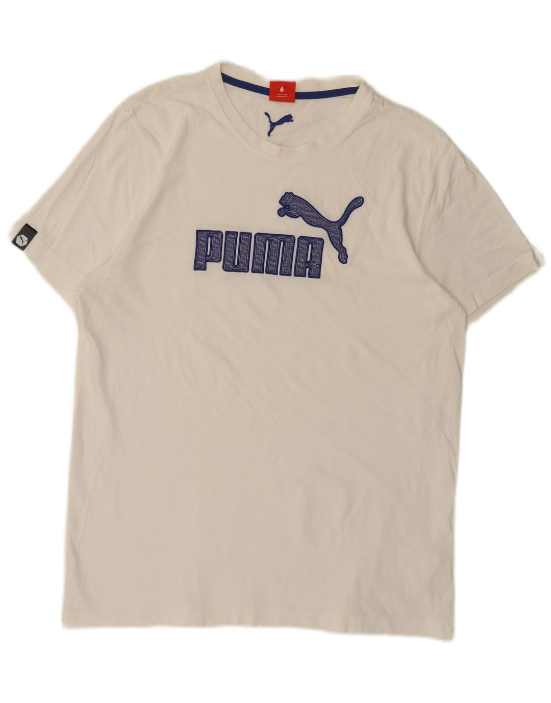 Tricou grafic Puma pentru bărbați Top Large White